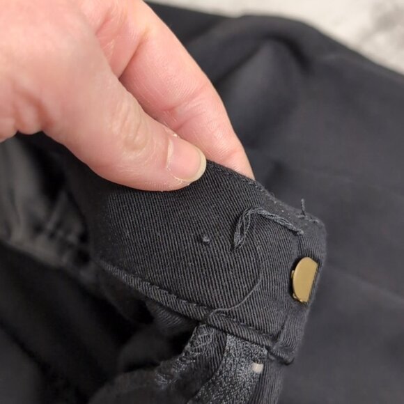 3/$20 Forever 21 High Waist Pleated Trousers Vintage Style Tapered Rayon Pants - Picture 9 of 15